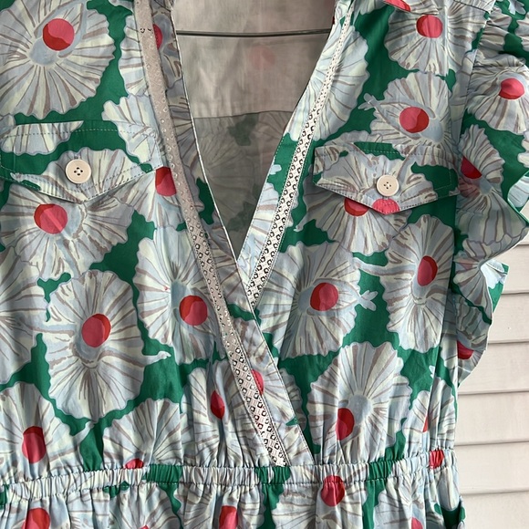 Derek Lam “Crosby” Dress. Green floral. Medium. NWOT. Host Pick! 💃🏼 - Picture 9 of 9